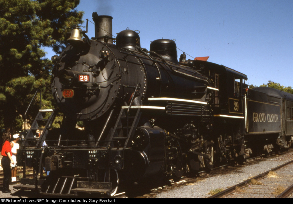 GCRY 2-8-0 #29 Grand Canyon Rwy